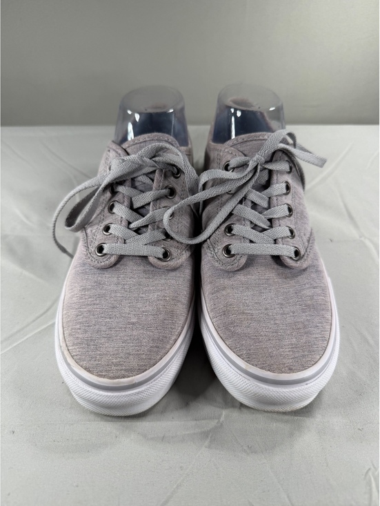Vans Shoes - Vans Women's Gray Canvas Low Top Sneakers Size 8.5